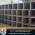 Média média de tubos de aço quadrado galvanizado galvanizado tubos de aço quadrado